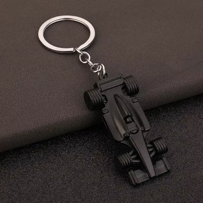 Fashion Formula 1 Racing Car Car Styling Keychain Keyring Key Chain Ring for VW Golf Renault Klod Skoda Octavia Ferrari