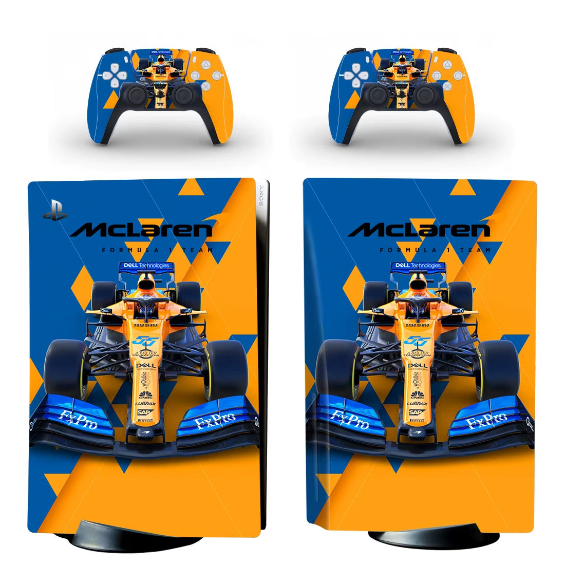 Formula 1 F1 PS5 Disc Skin Sticker Protector Decal Cover for Console Controller PS5 Disk Skin Sticker Vinyl